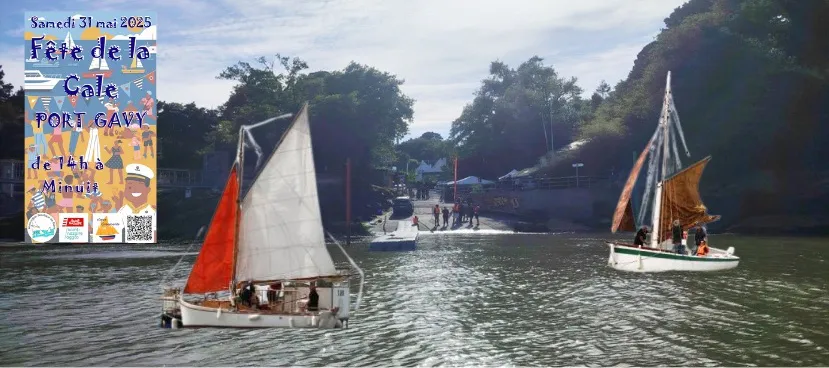 Fête de la Cale à Gavy, navigations, convivialité et l'éclatant sourire des visiteurs